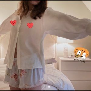 Blanc & Eclaire Button Up